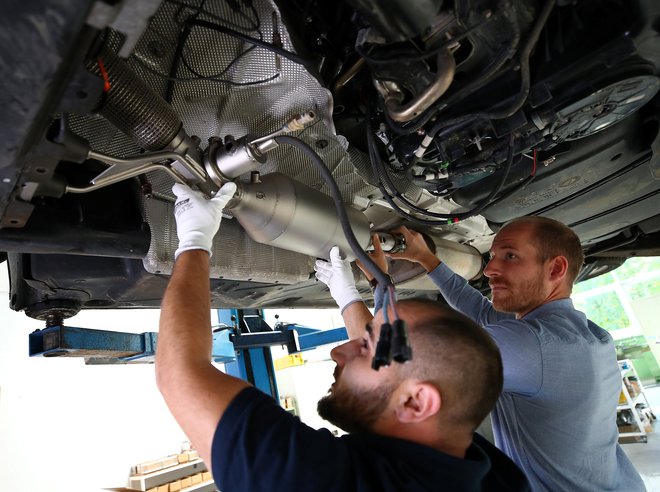 Nemčija je najpomembnejša zunanjetrgovinska partnerica Slovenije in četrti najpomembnejši investitor v naše gospodarstvo. Foto: Michael Dalder/Reuters