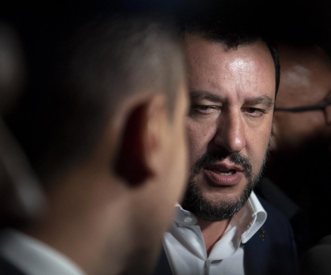 Di Maio mora mahati s temeljnim državljanskim dohodkom, po volitvah ga je popolnoma zasenčil Salvini.<br />
FOTO: Maurizio Brambatti Ap