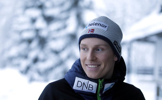 Henrik Kristoffersen pravi, da je bolje pripravljen kot lani. FOTO: Matej Družnik/Delo