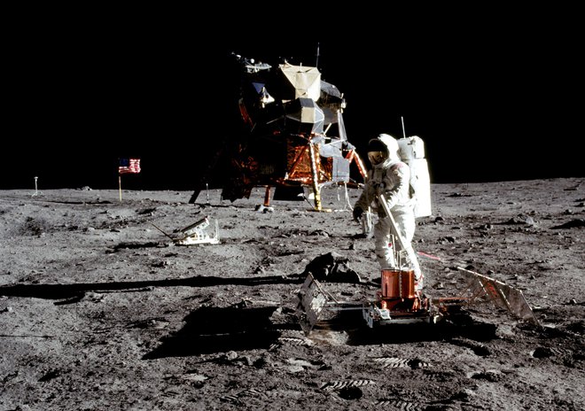 Buzz Aldrin na Luni FOTO: Nasa