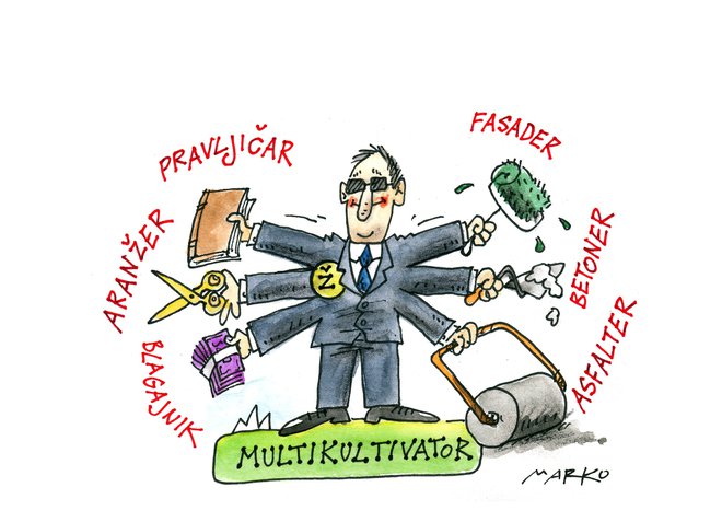 Karikatura: Marko Kočevar