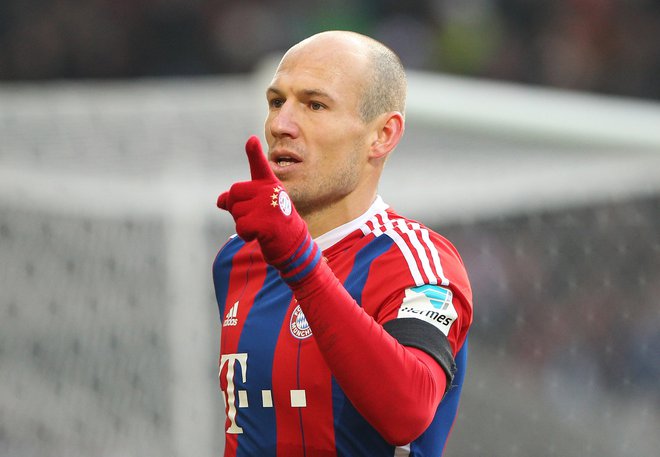 Arjen Robben navzlic slabem Bayernovem štartu ostaja optimist.<br />
FOTO AFP