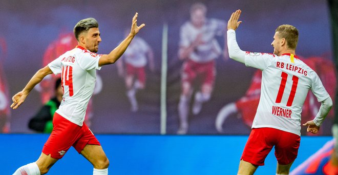 Kevin Kampl in Timo Werner se odlično ujameta v Leipzigu.