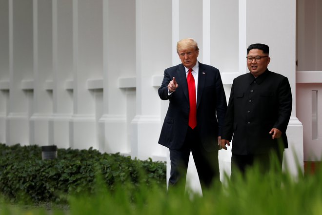 Kim Džong Un bo pred drugim srečanjem z ameriškim predsednikom Donaldom Trumpom v natrpanem urniku naredil še nekaj prostora za ruskega voditelja Vladimirja Putina. FOTO: Reuters