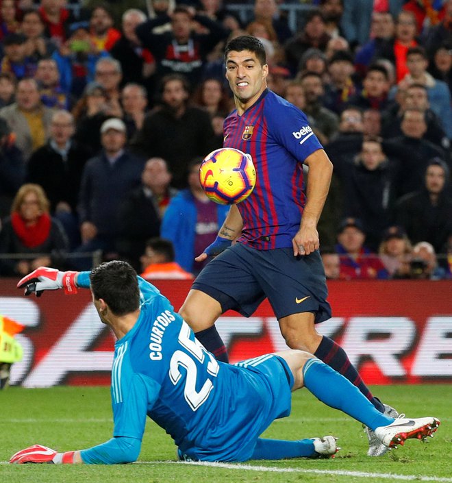 Luis Suarez je od leta 2014 Realu zabil že 9 golov, več kot kdorkoli drug v tem obdobju. FOTO: Reuters