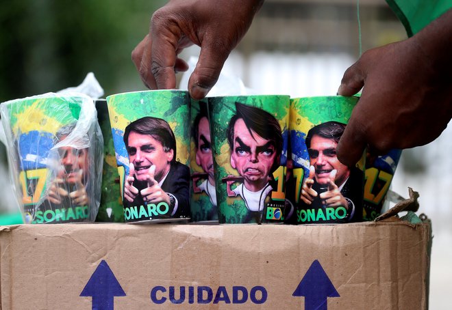 Vodenje Brazilije bo z novim letom prevzel 63-letni Jair Bolsonaro. FOTO: Sergio Moraes/Reuters