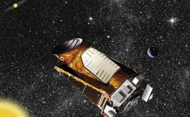 Umetniška upodobitev teleskopa Kepler. FOTO: Nasa