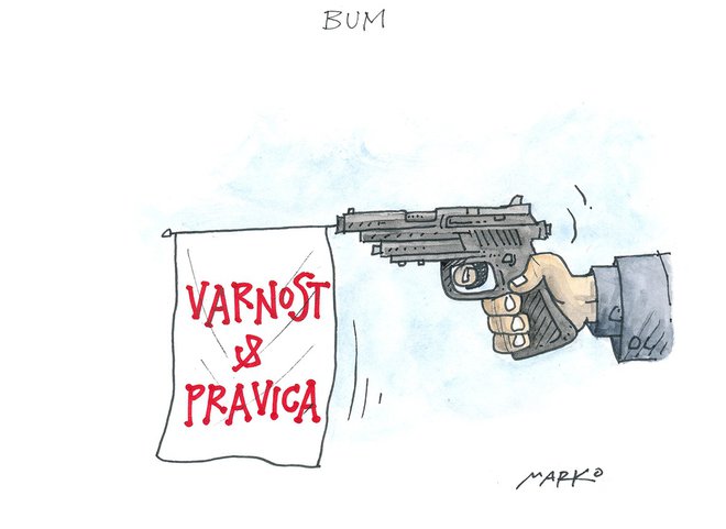 Karikatura: Marko Kočevar