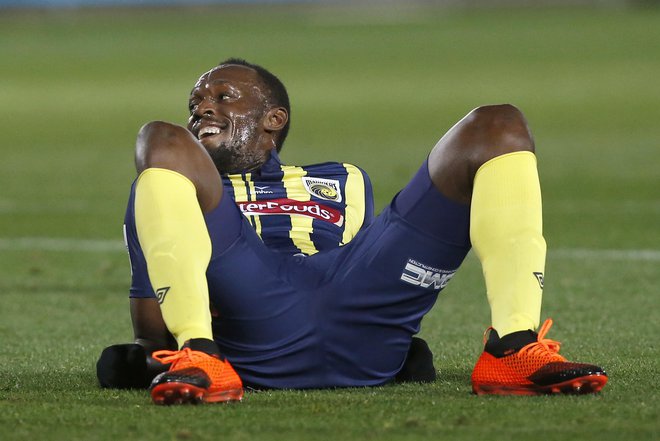 Usain Bolt bo nogometni izziv poiskal drugje. FOTO: Steve Christo/AP