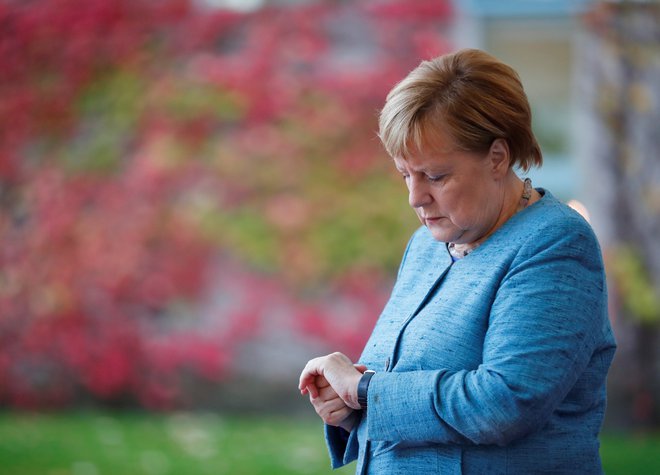 Angela Merkel se bo od oblasti poslovila leta 2021. FOTO: Hannibal Hanschke/Reuters