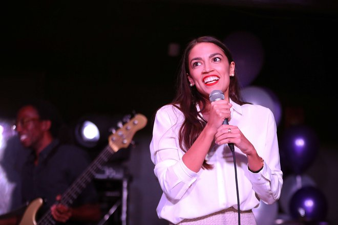 Alexandria Ocasio-Cortez FOTO: Rick Loomis/AFP