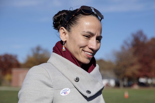 Sharice Davids FOTO: Whitney Curtis/AFP