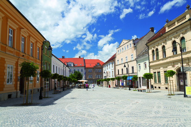 Staro mestno jedro Slovenj Gradca. FOTO: arhiv Spotur