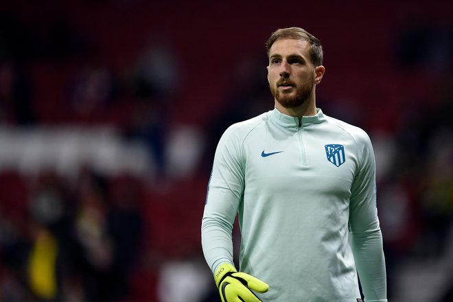 Jan Oblak je ujel magično stotico. FOTO: Oscar del Pozo/AFP