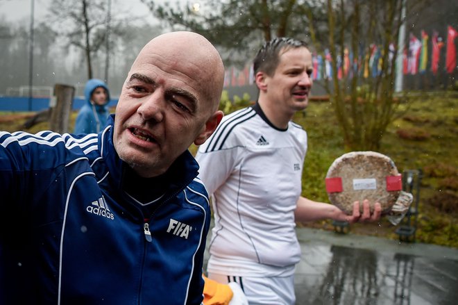 Pred Oliverjem Thormannom je bil v začetku tedna na tapeti tudi že Rinaldo Arnold, osebni prijatelj Giannija Infantina. FOTO: Valeriano di Domenico/AFP