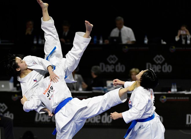 V Madridu poteka svetovno prvenstvo v karateju.&nbsp;Foto Javier Soriano Afp