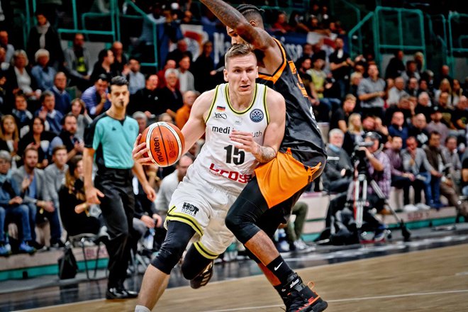 Gregor Hrovat je štiri sezone igral v Stožicah, tokrat bo gost. FOTO: FIBA