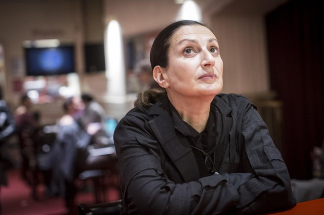 Gruzijska igralka Nato Murvanidze: »Manane ne vidim. Čutim jo.« Foto Voranc Vogel