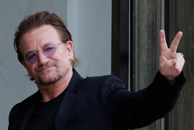 Kaj je hotel sporočiti Bono? Da si bodo pri U2 vzeli samo premor, ali pa skupina resnično ne bo več ustvarjala? FOTO: Reuters