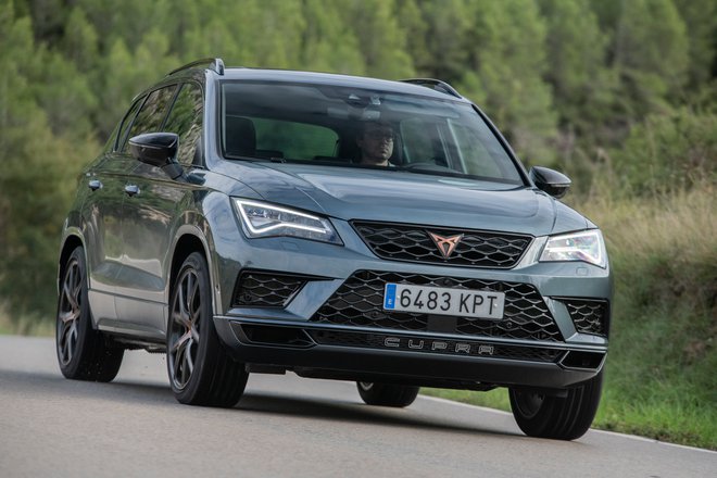 Cupra ateca je več kot zmogljiv športni terenec. Pri nas bo stala od 45 tisoč evrov naprej. FOTO: Cupra