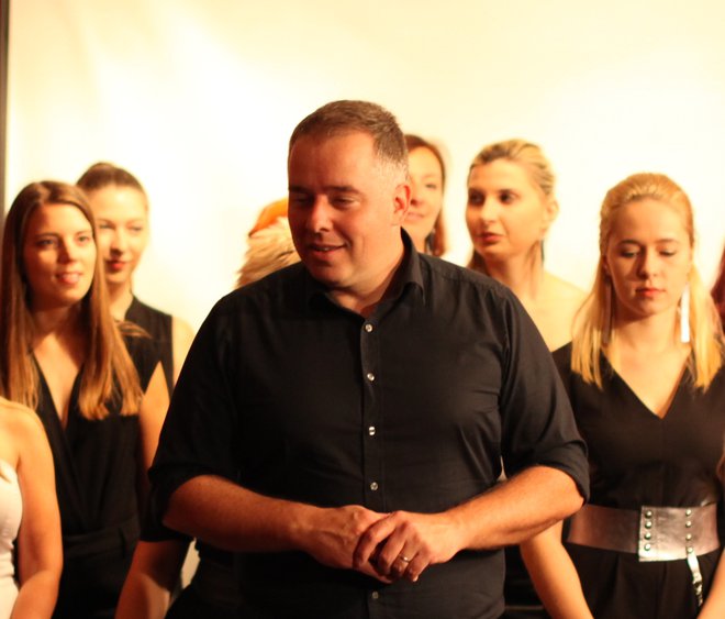 Boštjan Usenik, menedžer in pevec pri Perpetuum Jazzile.<br />
FOTO: Zdenko Matoz