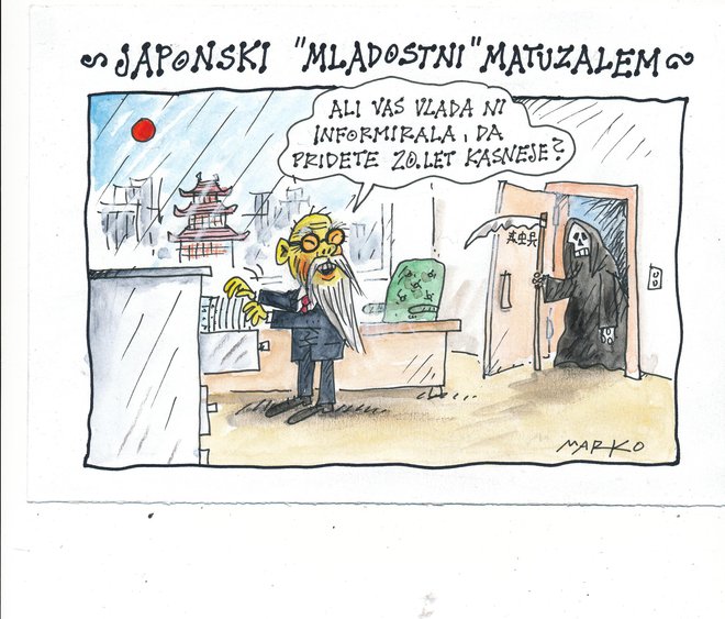 Karikatura Marko Kočevar