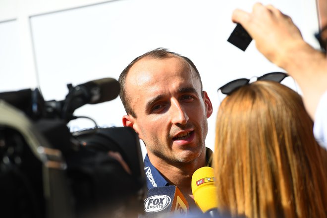 Robert Kubica se v F1 vrača po devetih letih. FOTO: Giuseppe Cacace/AFP