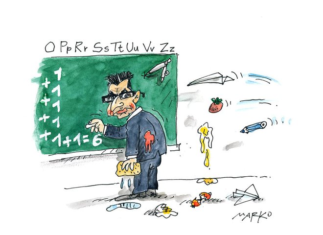 Karikatura: Marko Kočevar