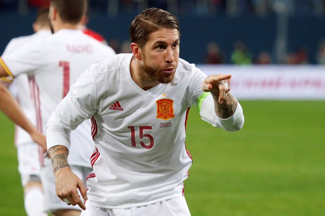 Sergio Ramos se je znašel v dopinškem prestopku, a se UEFA ni zganila. FOTO: Maksim Šemetov/Reuters