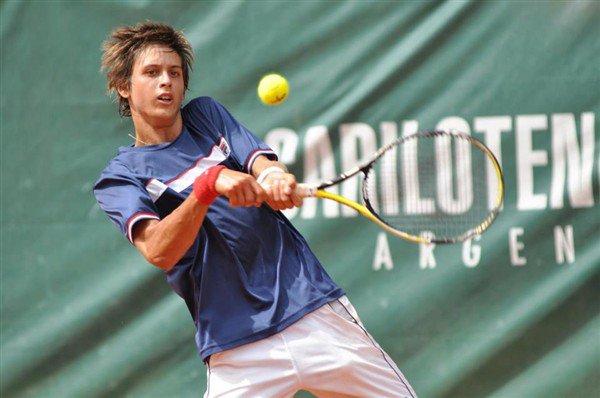 Slovenski Argentinec Tomas Lipovšek Puches je pripravljen igrati za domovino svojih prednikov. FOTO: Tennis