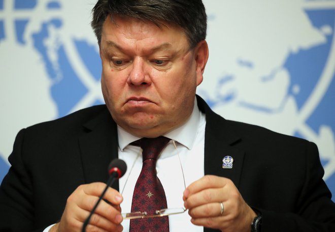 Generalni sekretar Svetovne meteorološke organizacije Petteri Taalas. FOTO: Denis Balibouse/Reuters