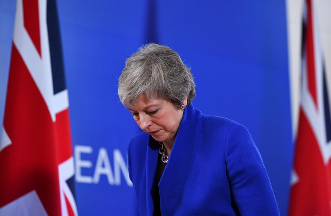 Theresa May FOTO: Dylan Martinez/Reuters