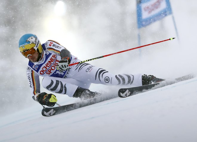 Felix Neureuther še ni povsem nared za največje napore. FOTO: Gabriele Facciotti/AP