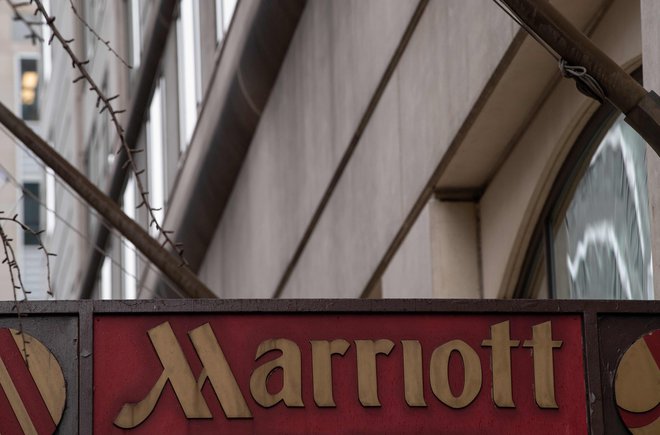 Hoteli skupine Marriott so vodilni ponudnik nočitev za uslužbence ameriške vlade in vojske in s tem logična tarča. FOTO: AFP