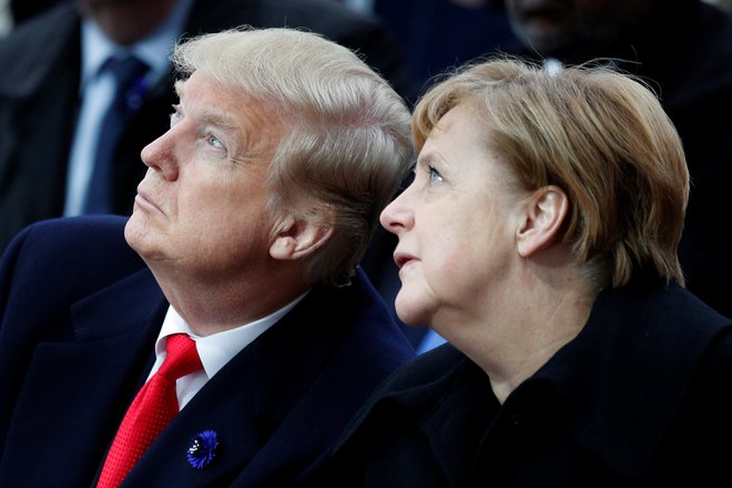 Minili so časi, ko so se lahko Nemčija in druge članice EU zanašale na ZDA. FOTO: Reuters