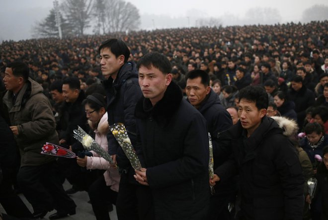 Samooklicani ljubljeni vodja ljudstva je bil najstarejši sin velikega vodje Kim Il Sunga. FOTO: Dita Alangkara/Ap