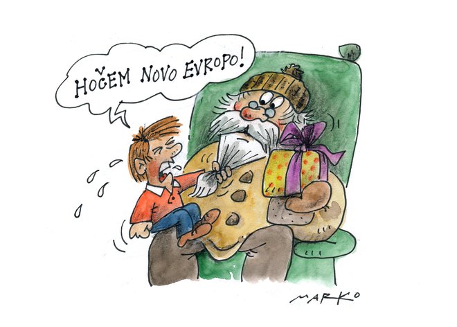 Karikatura: Marko Kočevar