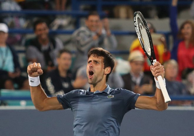 Novak Đoković je izjemno uspešno koledarsko leto zapečatil z zmago. FOTO: Suhaib Salem/Reuters