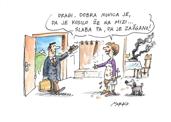 KARIKATURA: Marko Kočevar