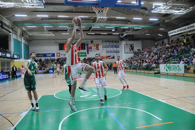 Crvena zvezda je brez težav polnila Krkin koš. FOTO: ABA