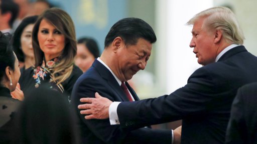 Tudi če se bosta predsednika Xi Jinping in Donald Trump nekaj časa pretvarjala, da sta našla čarobno formulo obojestranske zmage, Peking temu ne bo nasedel. Foto Reuters