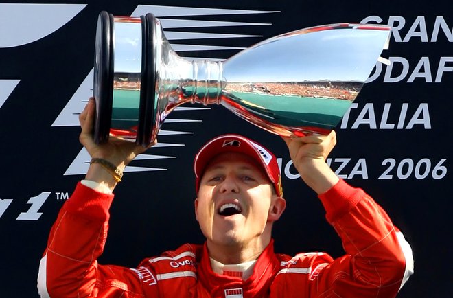 Michael Schumacher si je s ferrarijem pridirkal kar pet naslovov svetovnega prvaka v formuli 1. FOTO: Reuters