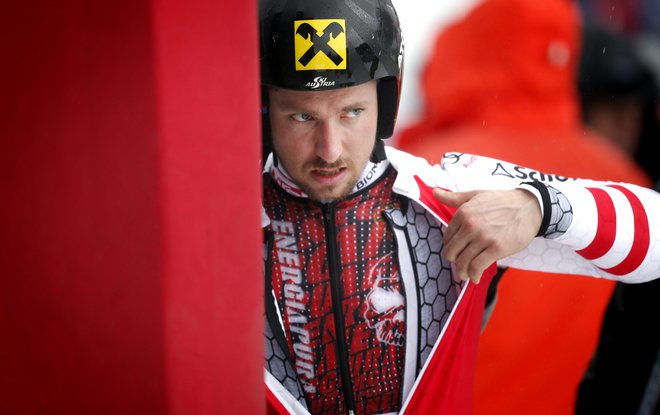 &raquo;Kdo je najboljši, morate vprašati strokovnjake, jaz to nisem,&laquo; je na novinarsko vprašanje v Zagrebu hudomušno odgovoril lastnik sedmih velikih globusov Marcel Hirscher.&nbsp;FOTO: Matej Družnik/Delo