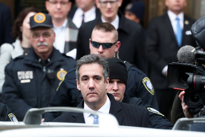 Osebni odvetnik predsednika Michael Cohen je pristal na javno zaslišanje pred ameriškim kongresom. FOTO: Reuters