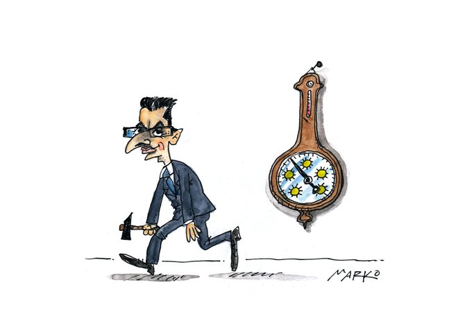 Karikatura: Marko Kočevar