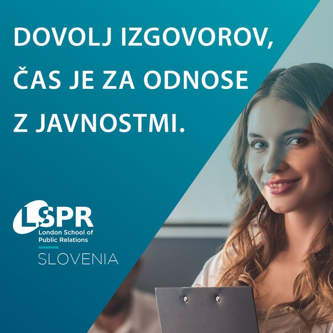 Dovolj izgovorov, čas je za odnose z javnostmi. Foto: LSPR Slovenija