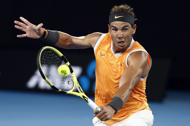 Rafael Nadal se je na teniška igrišča vrnil po več kot štirih mesecih. FOTO: Reuters