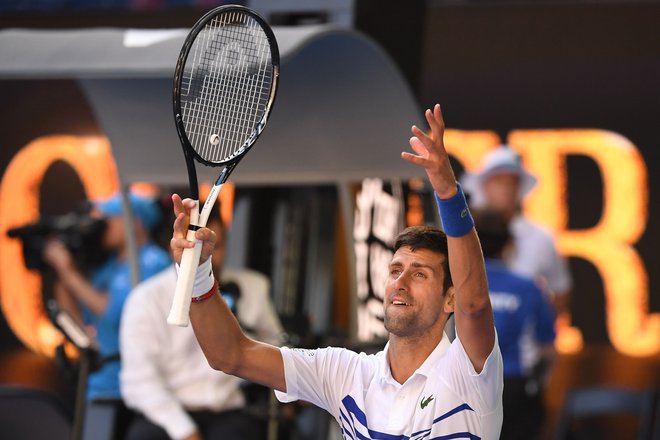Novak Đoković tudi v Avstraliji igra zelo dobro. FOTO: AFP