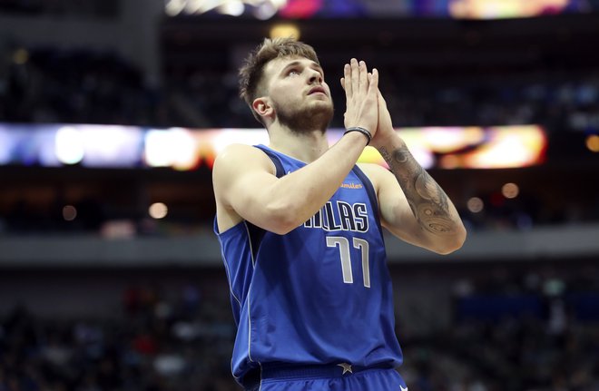 Luka Dončić je že v prvi sezoni NBA postal zvezdnik svetovnega formata. FOTO USA Today Sports