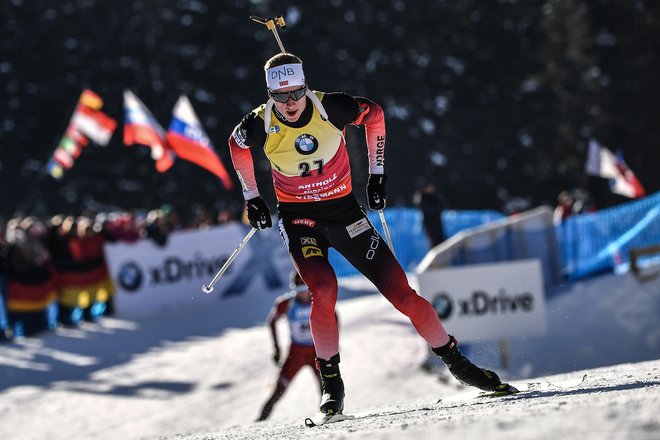 Johannes Thingnes Bø je zmagal že desetič v sezoni, petič v šprintih. FOTO:&nbsp;Marco Bertorello/AFP